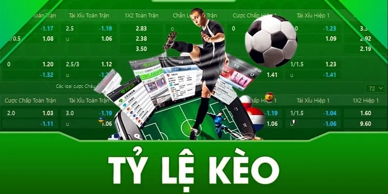 Khám phá các loại tỷ lệ kèo bóng đá là gì?