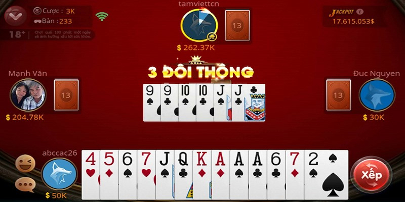 Bạn có thể kết hợp các bộ bài để tăng cơ hội chiến thắng